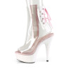 Pleaser DELIGHT-1018C Transparent Patent Glitter Sale