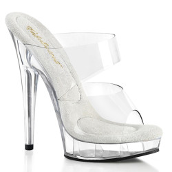 Fabulicious SULTRY-602 Transparent Sale Women