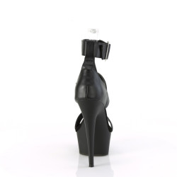 Pleaser DELIGHT-629 Black Vegan Leather Sale Women