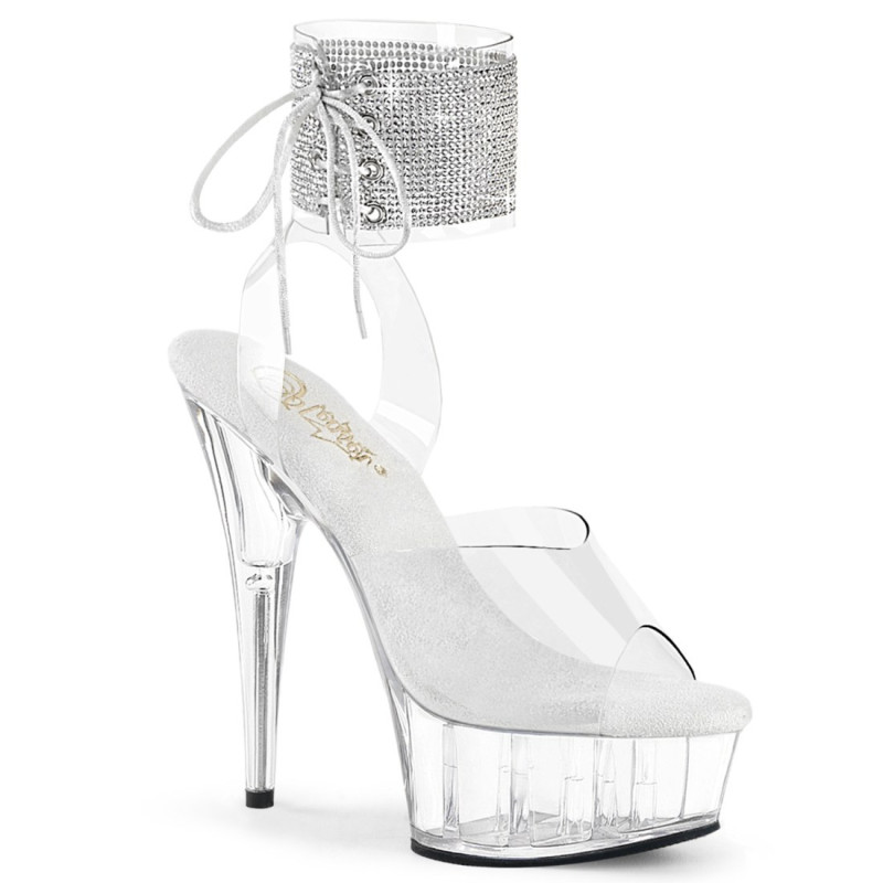 Pleaser DELIGHT-691-2RS Transparent Sale Women Pleaser DELIGHT-691-2RS Transparent Sale Women