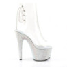 Pleaser BEJEWELED-1018DM-7 Transparent Silver Strass