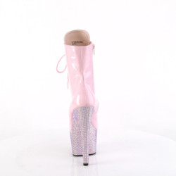 Pleaser BEJEWELED-1020-7 Rose Hologram Patent Strass