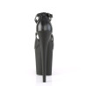 Pleaser FLAMINGO-821 Black Vegan Leather Sale Women