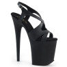 Pleaser FLAMINGO-831 Black Vegan Leather Sale Women