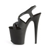 Pleaser FLAMINGO-831 Black Vegan Leather Sale Women