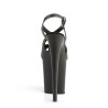 Pleaser FLAMINGO-831 Black Vegan Leather Sale Women