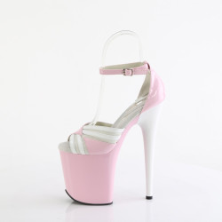 Pleaser FLAMINGO-884 Rose White Pink Sale Women