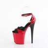 Pleaser FLAMINGO-884 Red Black-Red Black Sale Women