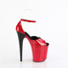 Pleaser FLAMINGO-884 Red Black-Red Black Sale Women