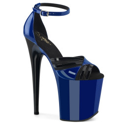 Pleaser FLAMINGO-884 Blue Black Sale Women