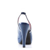 Pin Up Couture BETTIE-05 Blue Patent Sale Women