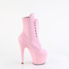 Pleaser ADORE-1020 Rose Vegan Leather Ankle Boots