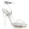 Fabulicious CLEARLY-406 Transparent Lucite Sale Women