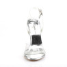 Fabulicious CLEARLY-406 Transparent Lucite Sale Women