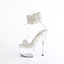 Pleaser PASSION-727RS Transparent Silver Sale Women