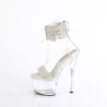 Pleaser PASSION-727RS Transparent Silver Sale Women