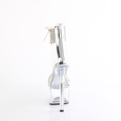 Pleaser PASSION-727RS Transparent Silver Sale Women