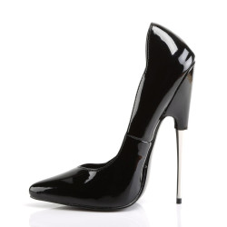 Devious SCREAM-01 Black Patent Sale Women