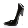 Devious SCREAM-01 Black Patent Sale Women