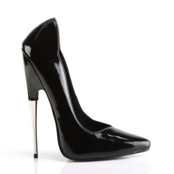 Devious SCREAM-01 Black Patent Sale Women