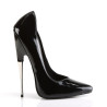 Devious SCREAM-01 Black Patent Sale Women