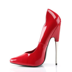 Devious SCREAM-01 Red Patent Sale Women