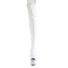 Pleaser BEJEWELED-3011-7 White Hologram Patent Strass