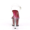 Pleaser SKY-308G-T Transparent Berry Glitter Sale Women