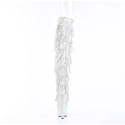 Pleaser BEJEWELED-3019C-RSF Fringes Thigh High Boots