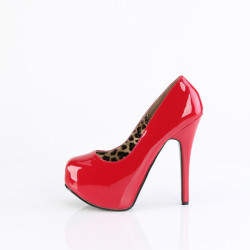Bordello TEEZE-06 Red Patent Sale Women