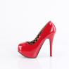 Bordello TEEZE-06 Red Patent Sale Women