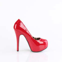 Bordello TEEZE-06 Red Patent Sale Women