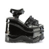 Demonia WAVE-13 Black Patent Sale Women