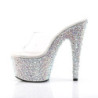 Pleaser BEJEWELED-701MS Strass Platform High Heels Mules