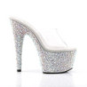 Pleaser BEJEWELED-701MS Strass Platform High Heels Mules