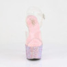 Pleaser BEJEWELED-708MS Rose Strass Platform High Heels