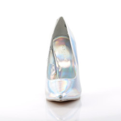 Pleaser AMUSE-20 Hologram Pointed Toe Stiletto Pumps