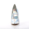 Pleaser AMUSE-20 Hologram Pointed Toe Stiletto Pumps
