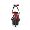 Pleaser BLONDIE-631-2 Black-Red High Heels Women Shoes