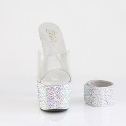 Pleaser BEJEWELED-712MS Ankle Cuff Strass Platform Heels