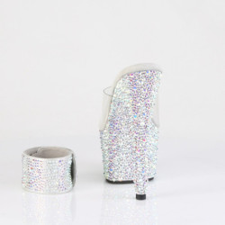 Pleaser BEJEWELED-712MS Ankle Cuff Strass Platform Heels