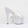 Pleaser BEJEWELED-712MS Ankle Cuff Strass Platform Heels
