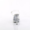 Fabulicious COCKTAIL-508SDT Clear High Heels Sandals