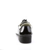 Funtasma DISCO-18 Black White Patent 70s Disco Shoes Men