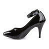 Pleaser Pink Label DREAM-431 Black Pumps Heels Men