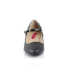 Pleaser Pink Label FAB-425 Black Pumps Heels Men