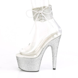 Pleaser BEJEWELED-724RS Strass Platform High Heels
