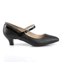 Pleaser Pink Label FAB-425 Black Pumps Heels Men