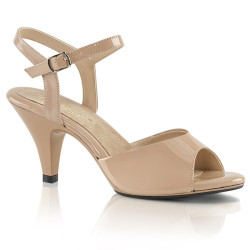 Fabulicious BELLE-309 Nude Patent Sale Women