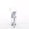 Pleaser FLAMINGO-808 Transparent Platform Pole Dance Shoes
